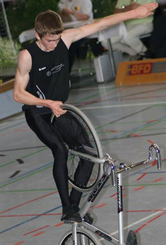 Lukas Kohl vom RMSV Concordia Kirchehrenbach hat seinen erst zwei Wochen alten Weltrekord noch einmal in die Höhe geschraubt auf nun 184,95 Punkte. Foto: privat