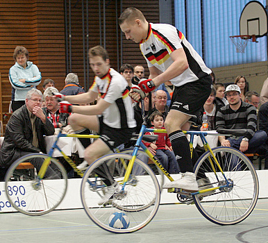 Auch zweites Weltcup-Turnier im Radball auf deutschem Boden