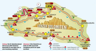 Dolomitenrundfahrt bietet den ultimativen Kick für Radsportler