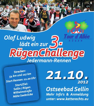Herbsttour an der Ostsee: «Rügen-Challenge» mit Olaf Ludwig
