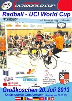 Radball-Weltcup: Großkoschen freut sich auf den Weltmeister