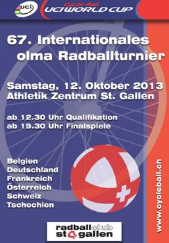 Schwere Hürden für das BDR-Duo beim Radball-Weltcup in St. Gallen