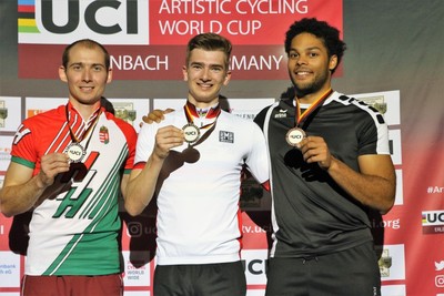 Deutsche dominieren auch Kunstrad-Weltcupfinale in Erlenbach