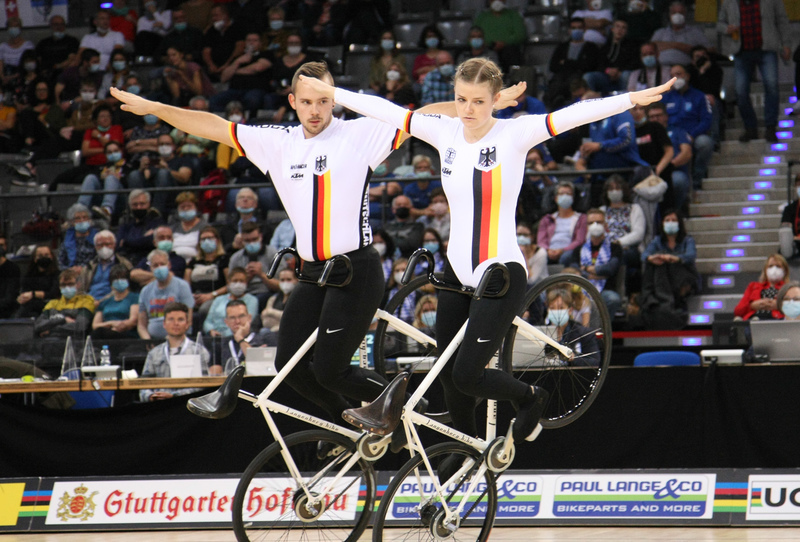 Finale und Weltrekord - Deutsche Kunstradfahrer dominieren Weltcup