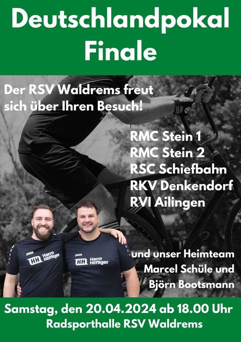 Radball: Schiefbahn gewinnt Deutschlandpokal - Erste Saisonniederlage für Stein 1